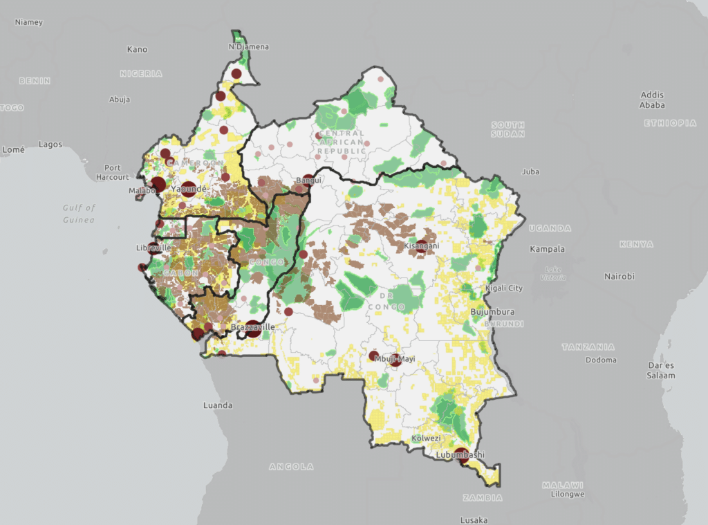 CAFI interactive map