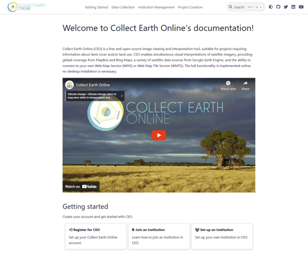 CEO's online documentation