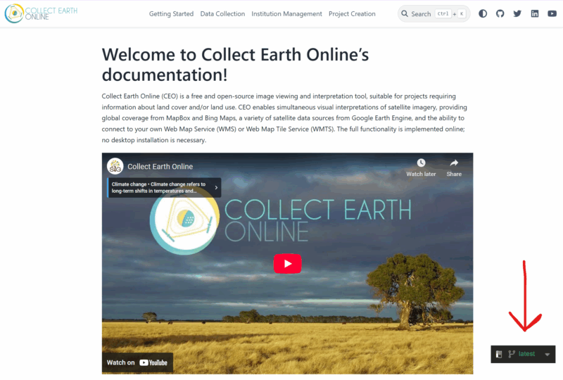 Small tab for downloading offline versions.