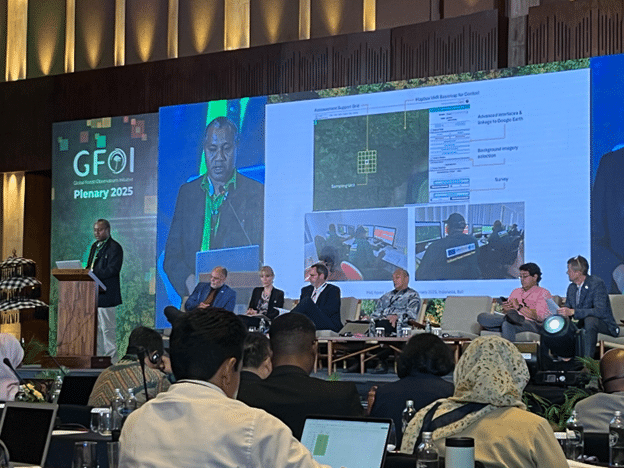 Papua New Guinea presenting at GFOI 2025.